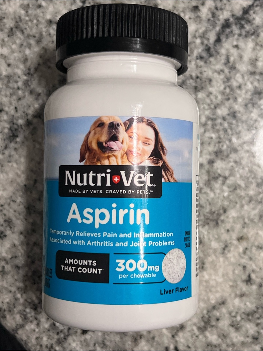 Canine Aspirin 300mg Chewable (Liver Flavor)